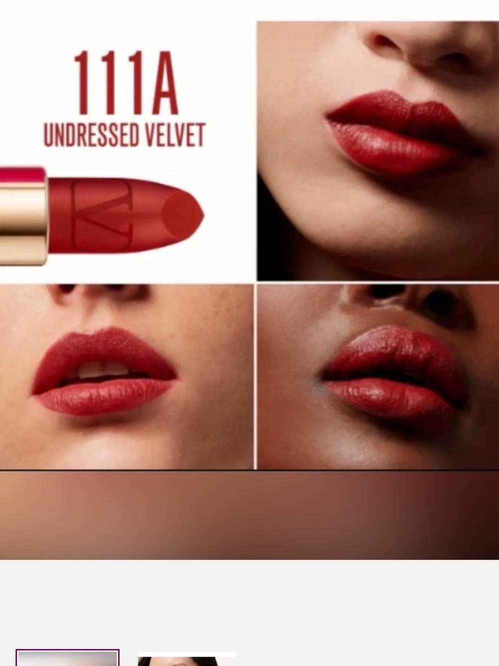 Valentino Rosso Valentino Matte Liquid Lipstick - 111A